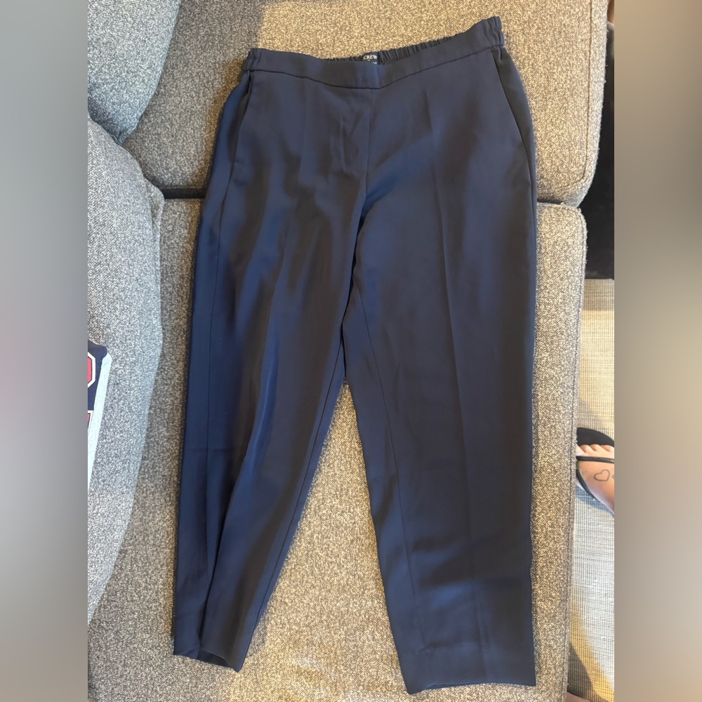 J. Crew Navy Blue Tailored Trousers